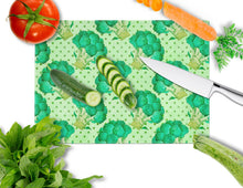 Load image into Gallery viewer, Watercolor Broccoli Glass Cutting Boards – Durable, Decorative Kitchen Art Large BB7570LCB