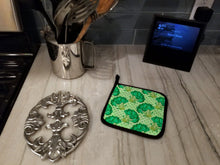 Load image into Gallery viewer, Watercolor Broccoli Pot Holders - Set of 2 - Heat-Resistant Kitchen Essentials BB7570PTHD