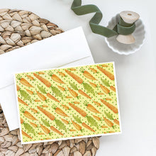 Load image into Gallery viewer, Watercolor Carrots Greeting Cards -  Blank Note Cards – 8-Pack of Artist-Designed Cards with Envelopes