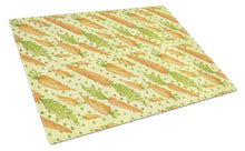 Load image into Gallery viewer, Watercolor Carrots Glass Cutting Boards – Durable, Decorative Kitchen Art Large BB7571LCB