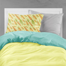 Load image into Gallery viewer, Watercolor Carrots Fabric Standard Pillowcase – Artistic Decorative Front, White Back BB7571PILLOWCASE
