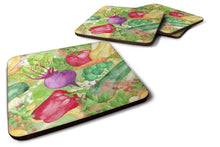 Load image into Gallery viewer, Watercolor Vegetables Farm to Table Foam Coaster  BB7572FC