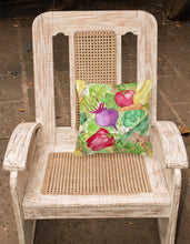 Load image into Gallery viewer, Watercolor Vegetables Farm to Table Fabric Decorative Pillow BB7572PW1818