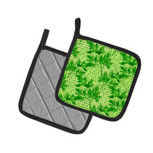 Load image into Gallery viewer, Watercolor Parsley Pot Holders - Set of 2 - Heat-Resistant Kitchen Essentials BB7573PTHD