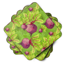Load image into Gallery viewer, Watercolor Raddishes Foam Coaster  BB7574FC
