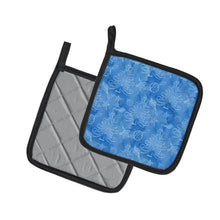 Load image into Gallery viewer, Watercolor Christmas Trees and Ornaments Pot Holders - Set of 2 - Heat-Resistant Kitchen Essentials BB7577PTHD
