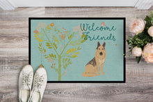 Load image into Gallery viewer, Welcome Friends German Shepherd Doormat - 24x36 Decorative Floor Mat – Indoor/Outdoor Rug with Artistic Flair BB7578JMAT