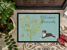 Load image into Gallery viewer, Welcome Friends Bernese Mountain Dog Doormat - 24x36 Decorative Floor Mat – Indoor/Outdoor Rug with Artistic Flair BB7579JMAT