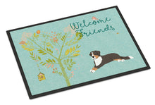 Load image into Gallery viewer, Welcome Friends Bernese Mountain Dog Doormat - 24x36 Decorative Floor Mat – Indoor/Outdoor Rug with Artistic Flair BB7579JMAT
