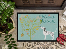 Load image into Gallery viewer, Welcome Friends Dalmatian Doormat - 24x36 Decorative Floor Mat – Indoor/Outdoor Rug with Artistic Flair BB7585JMAT