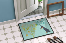 Load image into Gallery viewer, Welcome Friends Doberman Pinscher Doormat - 18x27 Decorative Floor Mat – Indoor/Outdoor Rug with Artistic Flair BB7586MAT