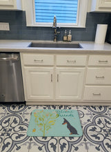 Load image into Gallery viewer, Welcome Friends Doberman Pinscher Machine Washable Memory Foam Mat BB7586RUG