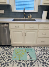 Load image into Gallery viewer, Welcome Friends Siberian Husky Machine Washable Memory Foam Mat BB7594RUG