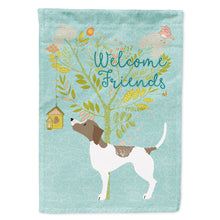 Load image into Gallery viewer, Welcome Friends Pointer Flag Canvas House Size BB7598CHF