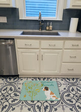 Load image into Gallery viewer, Welcome Friends Saint Bernard Machine Washable Memory Foam Mat BB7599RUG