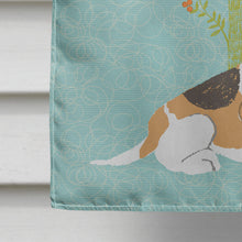 Load image into Gallery viewer, Welcome Friends Basset Hound Flag Canvas House Size BB7600CHF