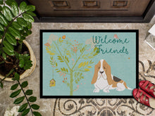 Load image into Gallery viewer, Welcome Friends Basset Hound Doormat - 18x27 Decorative Floor Mat – Indoor/Outdoor Rug with Artistic Flair BB7600MAT