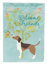 Load image into Gallery viewer, Welcome Friends Beagle Flag Canvas House Size BB7601CHF