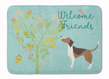 Load image into Gallery viewer, Welcome Friends Beagle Machine Washable Memory Foam Mat BB7601RUG