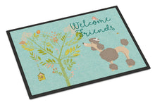 Load image into Gallery viewer, Welcome Friends Chocolate Poodle Doormat - 24x36 Decorative Floor Mat – Indoor/Outdoor Rug with Artistic Flair BB7612JMAT