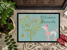 Load image into Gallery viewer, Welcome Friends Pink Poodle Doormat - 18x27 Decorative Floor Mat – Indoor/Outdoor Rug with Artistic Flair BB7613MAT
