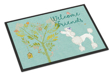 Load image into Gallery viewer, Welcome Friends White Poodle Doormat - 18x27 Decorative Floor Mat – Indoor/Outdoor Rug with Artistic Flair BB7614MAT