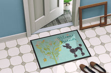 Load image into Gallery viewer, Welcome Friends Black Poodle Doormat - 24x36 Decorative Floor Mat – Indoor/Outdoor Rug with Artistic Flair BB7615JMAT