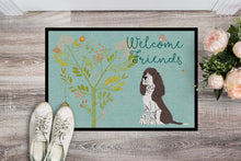 Load image into Gallery viewer, Welcome Friends Brown Springer Spaniel Doormat - 24x36 Decorative Floor Mat – Indoor/Outdoor Rug with Artistic Flair BB7622JMAT