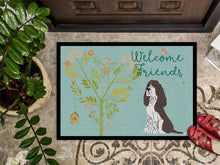 Load image into Gallery viewer, Welcome Friends Brown Springer Spaniel Doormat - 24x36 Decorative Floor Mat – Indoor/Outdoor Rug with Artistic Flair BB7622JMAT