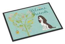 Load image into Gallery viewer, Welcome Friends Brown Springer Spaniel Doormat - 24x36 Decorative Floor Mat – Indoor/Outdoor Rug with Artistic Flair BB7622JMAT