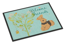 Load image into Gallery viewer, Welcome Friends Airedale Terrier Doormat - 24x36 Decorative Floor Mat – Indoor/Outdoor Rug with Artistic Flair BB7625JMAT