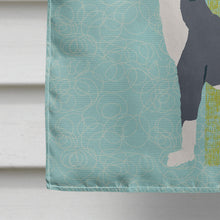 Load image into Gallery viewer, Welcome Friends Black White Chihuahua Flag Canvas House Size BB7627CHF