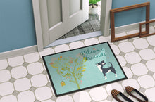 Load image into Gallery viewer, Welcome Friends Black White Chihuahua Doormat - 24x36 Decorative Floor Mat – Indoor/Outdoor Rug with Artistic Flair BB7627JMAT