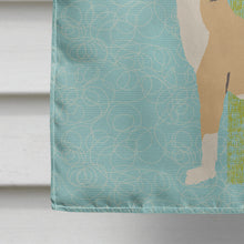 Load image into Gallery viewer, Welcome Friends Brown White Chihuahua Flag Canvas House Size BB7628CHF