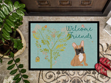 Load image into Gallery viewer, Welcome Friends Fawn French Bulldog Doormat - 24x36 Decorative Floor Mat – Indoor/Outdoor Rug with Artistic Flair BB7633JMAT