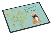 Load image into Gallery viewer, Welcome Friends Fawn French Bulldog Doormat - 24x36 Decorative Floor Mat – Indoor/Outdoor Rug with Artistic Flair BB7633JMAT