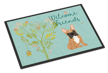 Load image into Gallery viewer, Welcome Friends Fawn French Bulldog Doormat - 18x27 Decorative Floor Mat – Indoor/Outdoor Rug with Artistic Flair BB7633MAT