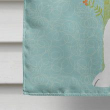 Load image into Gallery viewer, Welcome Friends White French Bulldog Flag Canvas House Size BB7635CHF