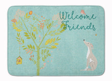 Load image into Gallery viewer, Welcome Friends Italian Greyhound Machine Washable Memory Foam Mat BB7636RUG