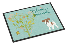 Load image into Gallery viewer, Welcome Friends Jack Russell Terrier Puppy Doormat - 24x36 Decorative Floor Mat – Indoor/Outdoor Rug with Artistic Flair BB7638JMAT