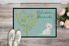 Load image into Gallery viewer, Welcome Friends Maltese Doormat - 24x36 Decorative Floor Mat – Indoor/Outdoor Rug with Artistic Flair BB7639JMAT