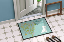 Load image into Gallery viewer, Welcome Friends Maltese Doormat - 24x36 Decorative Floor Mat – Indoor/Outdoor Rug with Artistic Flair BB7639JMAT