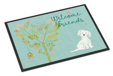 Load image into Gallery viewer, Welcome Friends Maltese Doormat - 24x36 Decorative Floor Mat – Indoor/Outdoor Rug with Artistic Flair BB7639JMAT