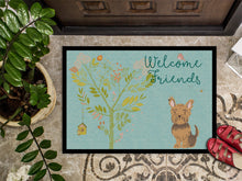 Load image into Gallery viewer, Welcome Friends Yorkie Doormat - 18x27 Decorative Floor Mat – Indoor/Outdoor Rug with Artistic Flair BB7641MAT