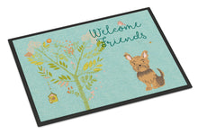Load image into Gallery viewer, Welcome Friends Yorkie Doormat - 18x27 Decorative Floor Mat – Indoor/Outdoor Rug with Artistic Flair BB7641MAT
