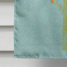 Load image into Gallery viewer, Welcome Friends Yorkie Natural Ears Flag Canvas House Size BB7642CHF