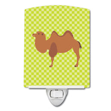 Load image into Gallery viewer, Bactrian Camel Green Ceramic Night Light BB7644CNL