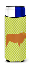 Load image into Gallery viewer, Highland Cow Green   Hugger for slim cans