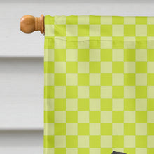 Load image into Gallery viewer, Holstein Cow Green Flag Canvas House Size BB7648CHF