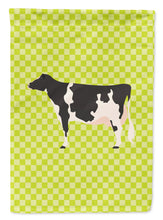 Load image into Gallery viewer, Holstein Cow Green Garden Flag - Outdoor Decorative Yard Flag